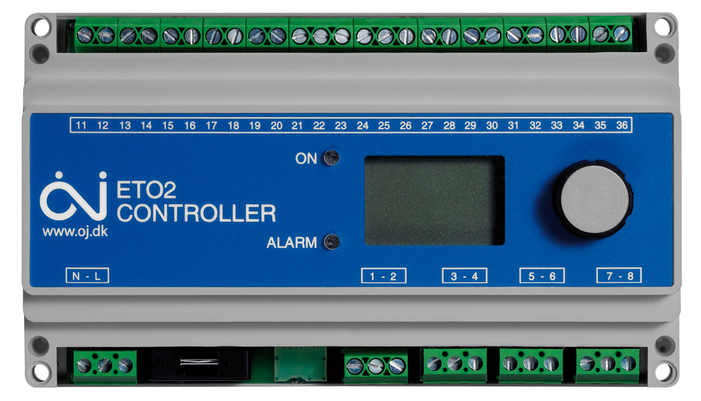 ETO2 Snow and ice melt controller, 2 zone control (3 x 16 amps)