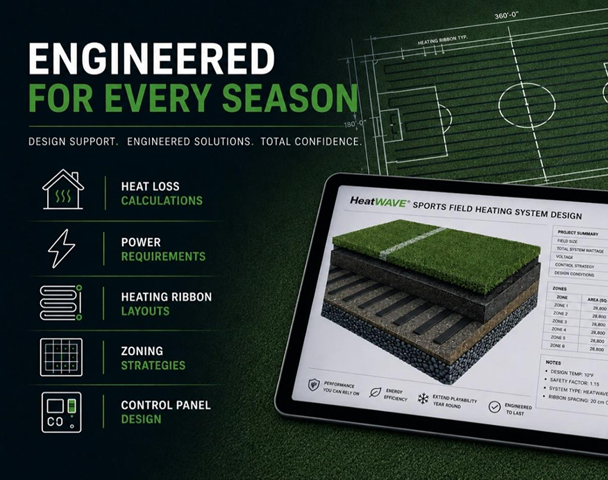 Complete Field Heating System Design & Engineering Services