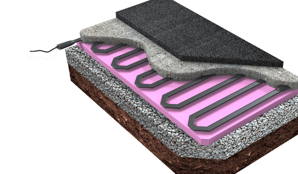 Under Asphalt heating solutions by TruHeat Systems